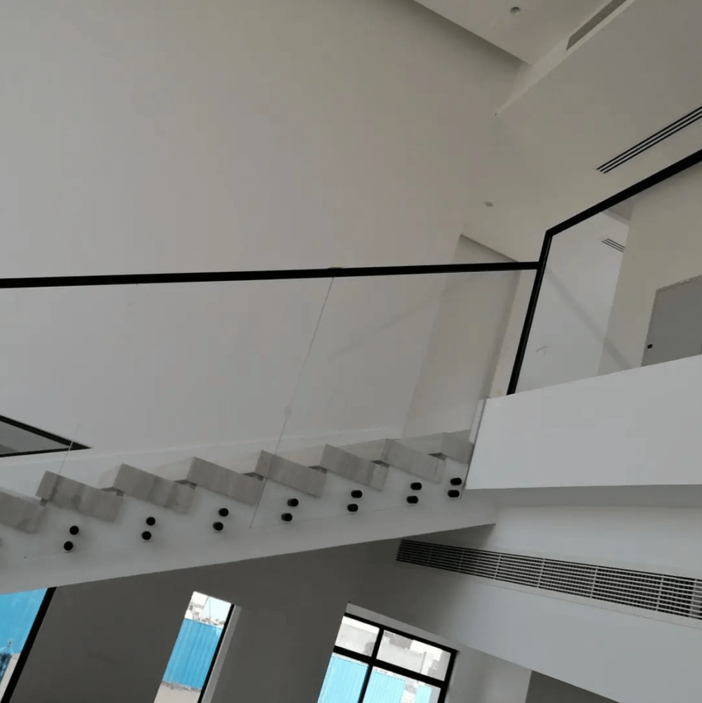 Glass Handrail Fabrication