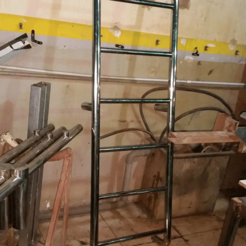 Stainless-Steel Ladder