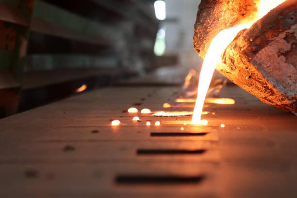 Metal-pouring