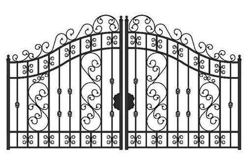 black-grill-design-gate