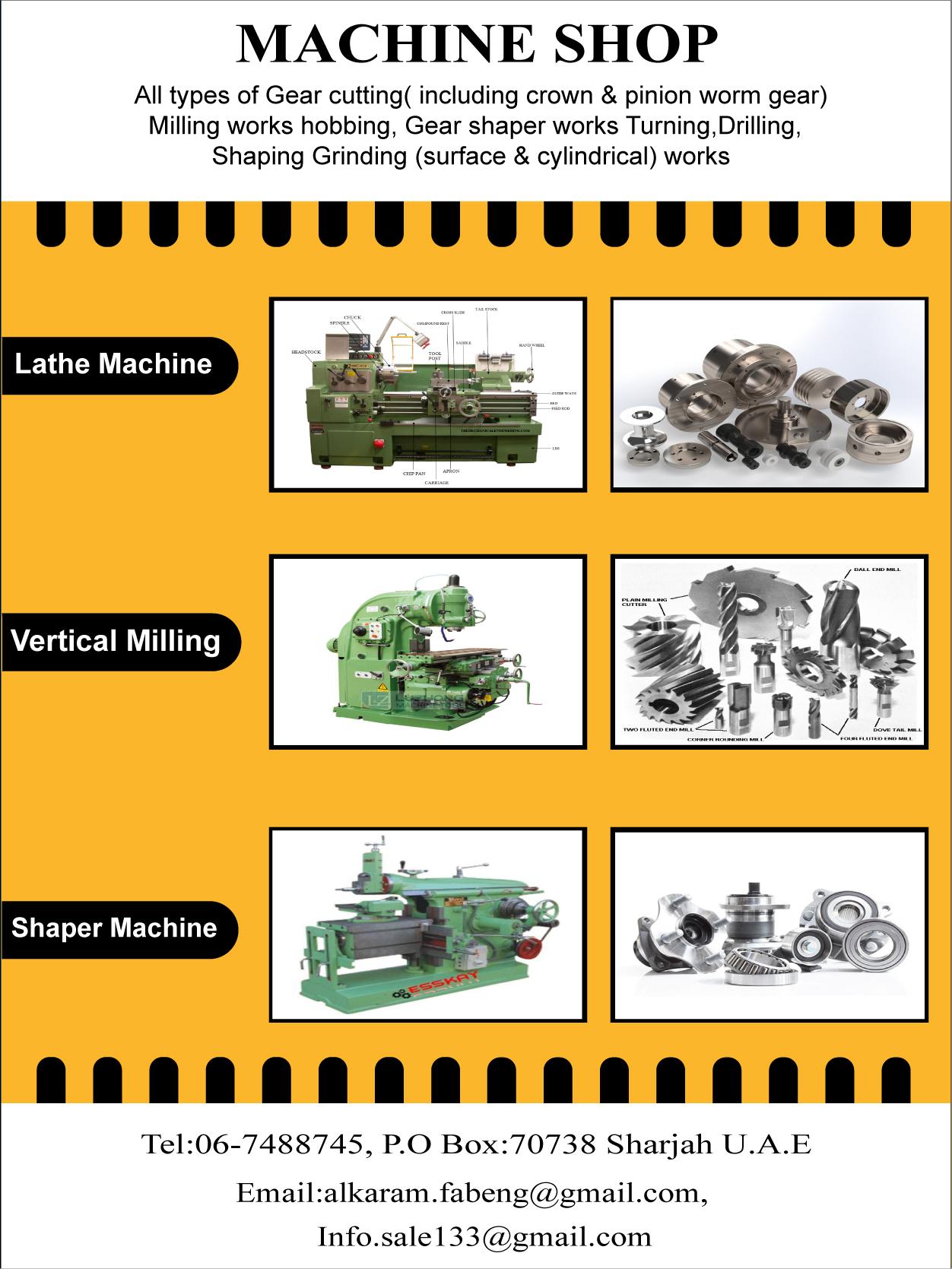 lathe-milling-shaper-machine