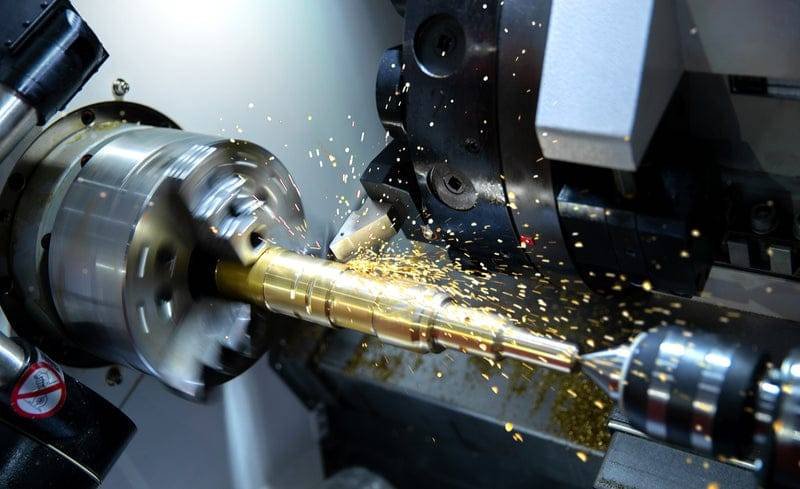 bronze shaft machining