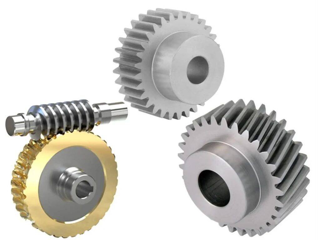 bevel gears screw gears