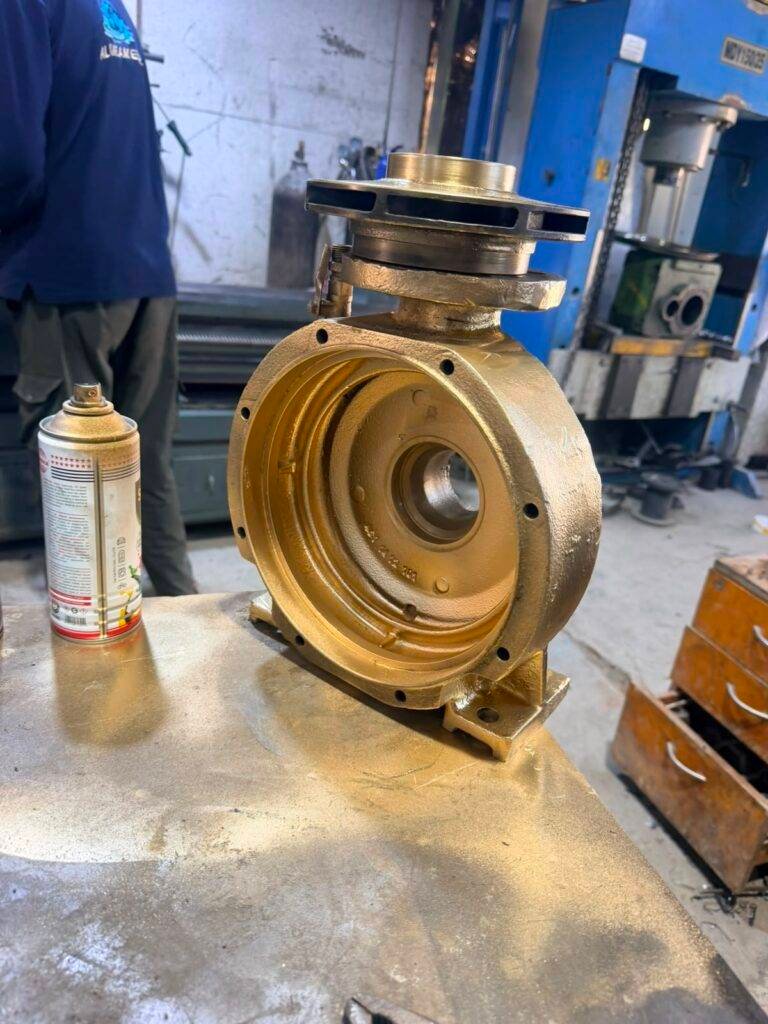bronze flange