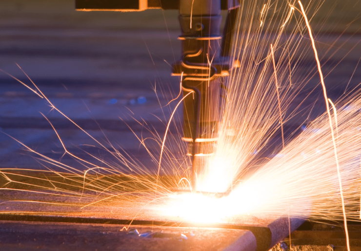 plasma cutting
