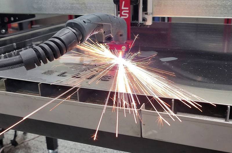 MS plasma cutting