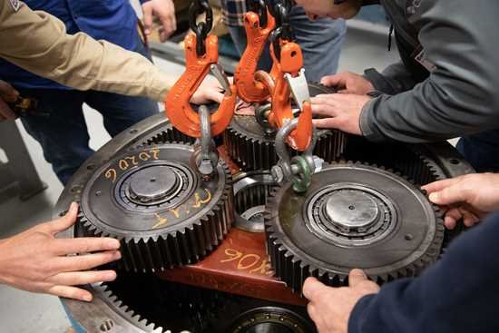 Testing and Quality Inspection gearbox