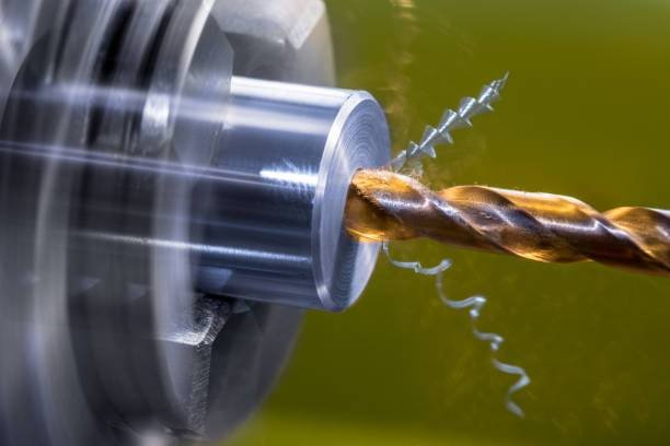drilling lathe work