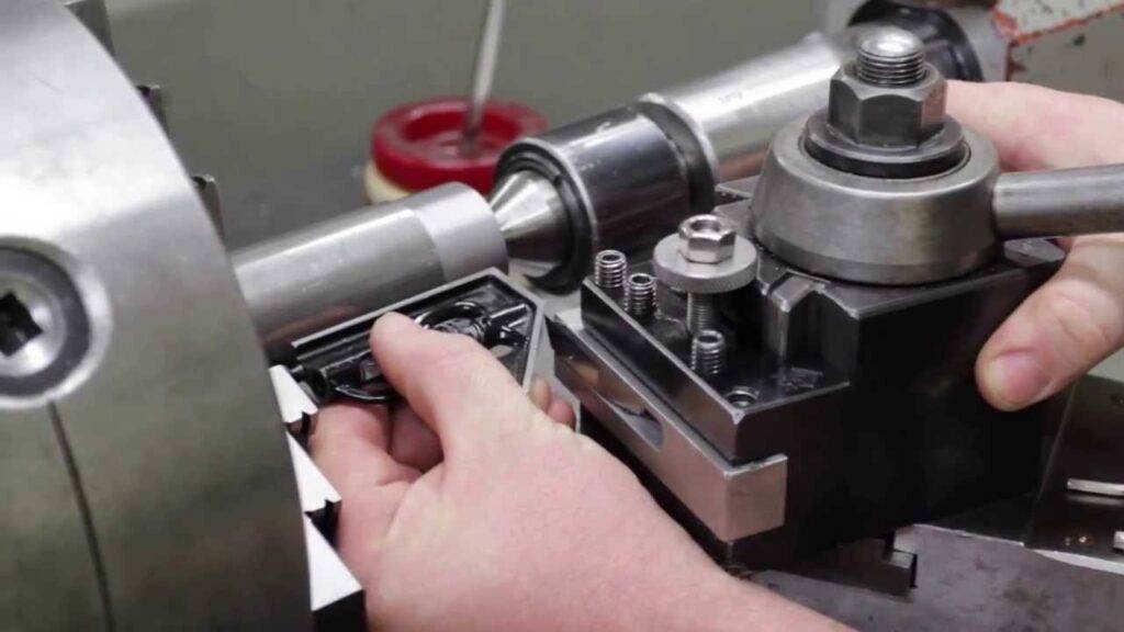 chamfering lathe work