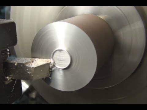 faing work on lathe machine