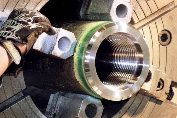 internal threading on lathe machine