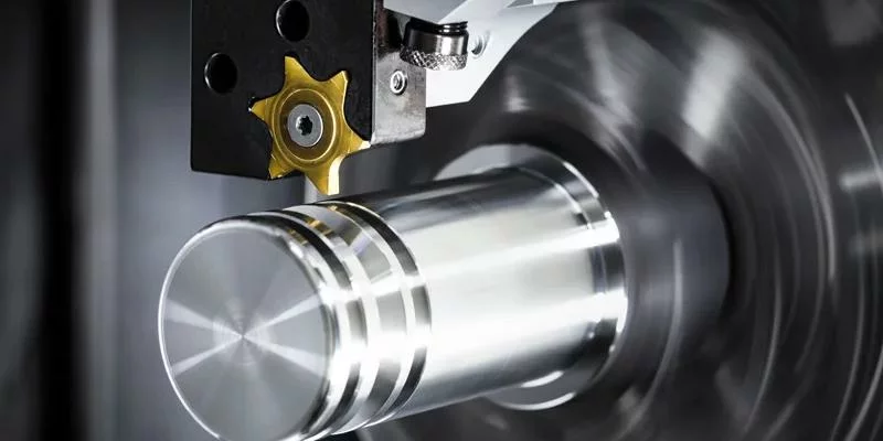 grooving work on lathe